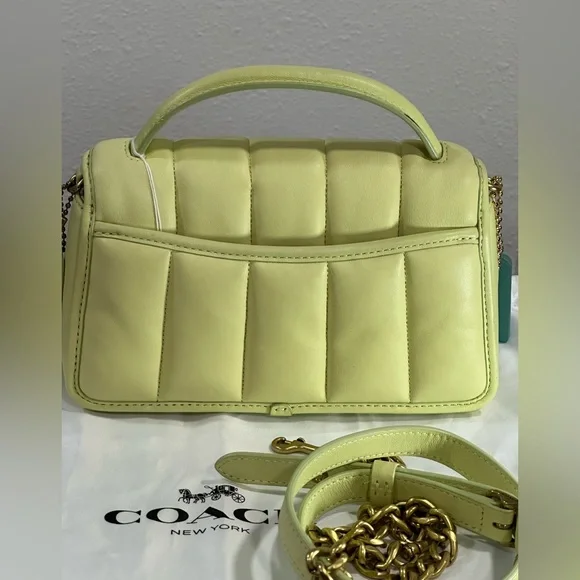 Coach Turnlock Clutch with Quilting Bag - Picture 5 of 15